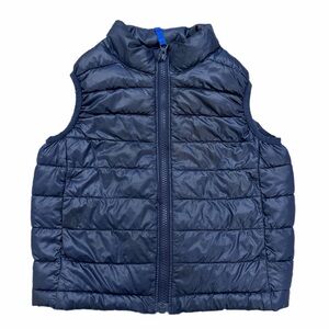 Primary Kids Navy Blue Puffer Vest - Size 4-5